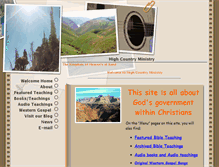Tablet Screenshot of highcountryministry.com